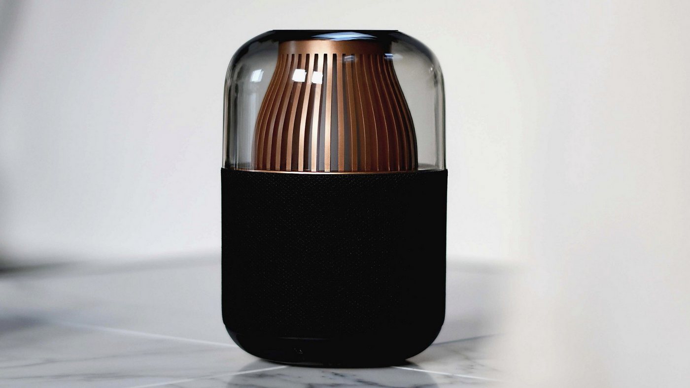 Lemus Life NOVA Bluetooth-Lautsprecher (Bluetooth, 9 W, Tragbarer 360 Grad Lautsprecher) von Lemus Life