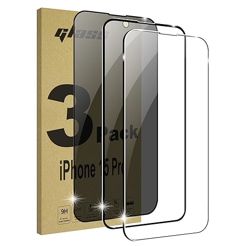Lemxiee 3 Stück Schutzfolie für iphone 15 Pro Panzer Schutz Glas,Ultra Dünn HD Panzerfolie + Anti-Spy Sichtschutzfolie + Unsichtbare Grenze Displayschutz Panzerfolie für iphone 15 Pro Lemxiee 3 Stück Schutzfolie für iphone 15 Pro Panzer Schutz Glas,Ultra Dünn HD Panzerfolie + Anti-Spy Sichtschutzfolie + Unsichtbare Grenze Displayschutz Panzerfolie für iphone 15 Pro von Lemxiee