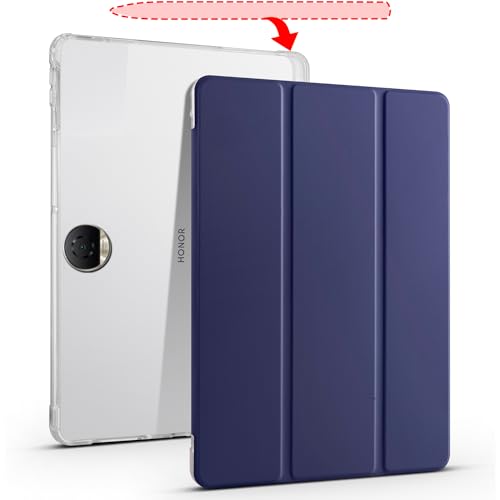 Lemxiee Case für Honor Pad 9 hülle,Slim Folio PU-Schutzhülle mit Stiftschlitz/Klappbarer Bügel/Kratzfest PU Leder Hülle Honor Pad 9 Cover von Lemxiee