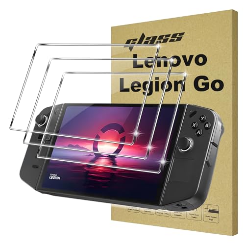 Lemxiee Schutzfolie für Lenovo Legion Go Panzerglas [3 Stück] HD Anti-Scratch 9H Härte Displayschutz Folie Displayschutzfolie Panzerfolie für Lenovo Legion Go von Lemxiee