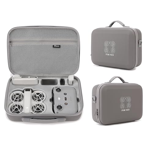 Lemxiee Zubehör für DJI Neo Tragetasche,tragbare Aufbewahrungstasche,tragbare PU Reisetasche für DJI Neo Fly More Combo Drohne und RC-N3 Fernsteuerung Zubehör Lemxiee Zubehör für DJI Neo Tragetasche,tragbare Aufbewahrungstasche,tragbare PU Reisetasche für DJI Neo Fly More Combo Drohne und RC-N3 Fernsteuerung Zubehör von Lemxiee