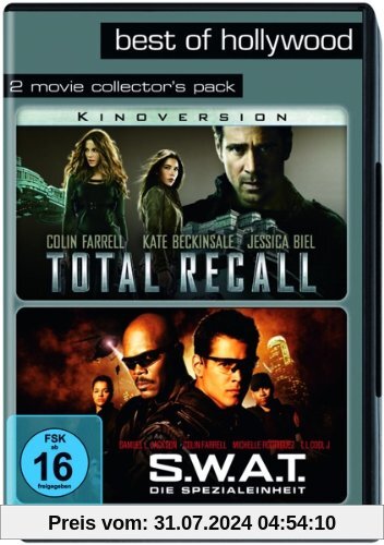 Best of Hollywood - 2 Movie Collector's Pack: Total Recall / S.W.A.T. - Die Spezialeinheit [2 DVDs] von Len Wiseman