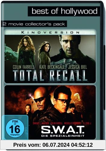 Best of Hollywood - 2 Movie Collector's Pack: Total Recall / S.W.A.T. - Die Spezialeinheit [2 DVDs] von Len Wiseman