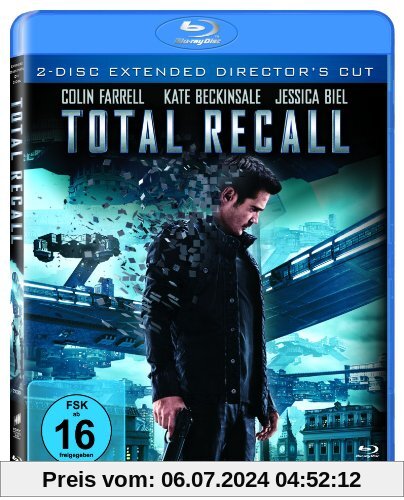 Total Recall (Extended Director's Cut) [Blu-ray] von Len Wiseman