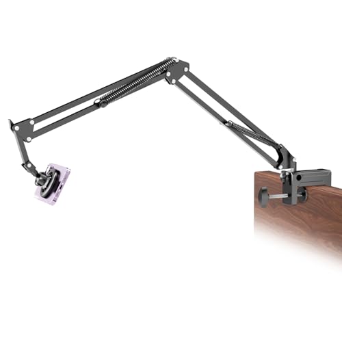 Schwanenhals-Handy-Halterung für Magsafe iPhone-Ständer, magnetische Handy-Armhalterung mit Klemme, verstellbare Nachttisch-Tischhalterung, kompatibel mit Kindle iPhone 15, 14, 13, 12 Schwanenhals-Handy-Halterung für Magsafe iPhone-Ständer, magnetische Handy-Armhalterung mit Klemme, verstellbare Nachttisch-Tischhalterung, kompatibel mit Kindle iPhone 15, 14, 13, 12 von LenTok