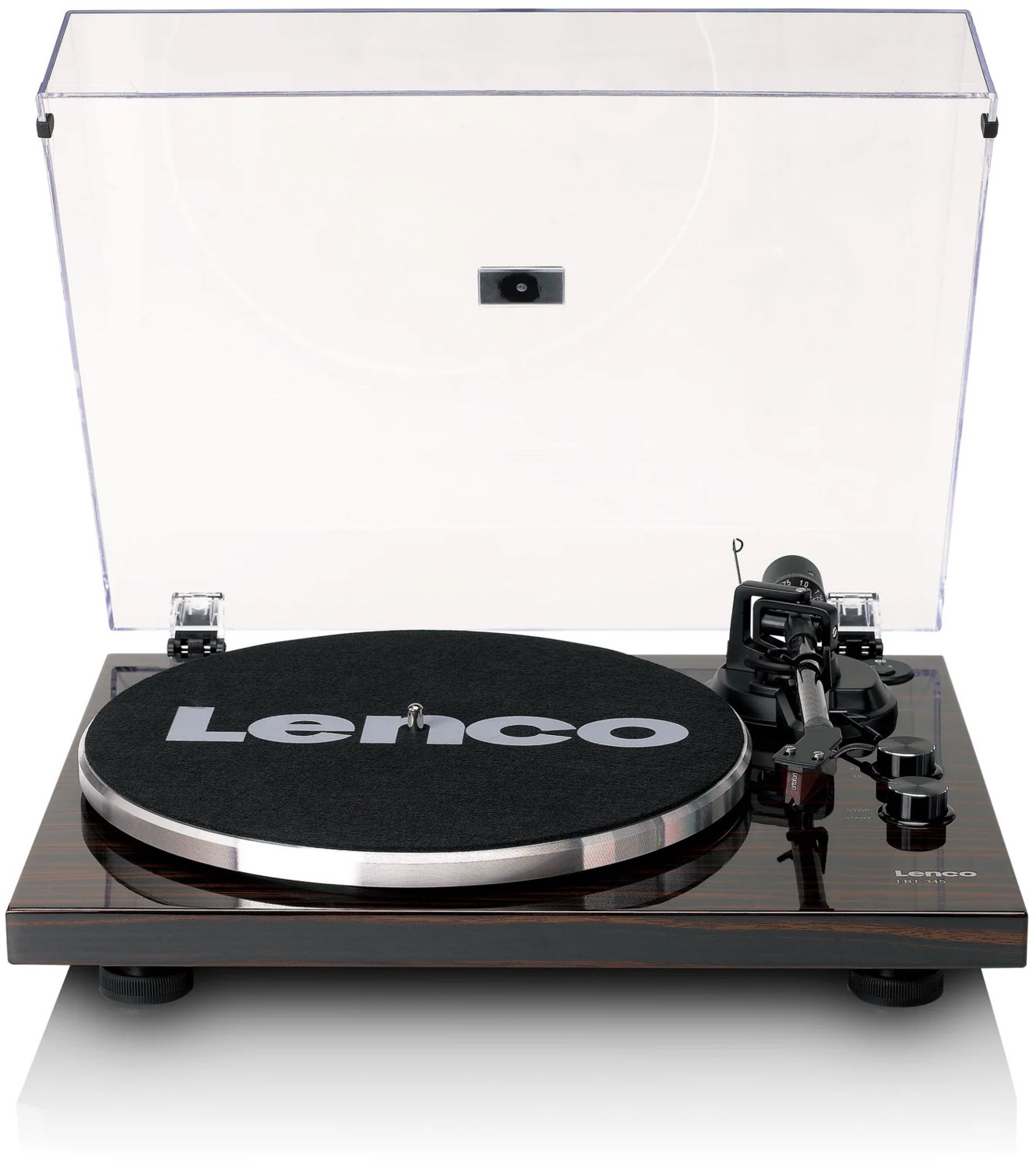 LBT-345WA Plattenspieler mit Bluetooth & USB walnuss LBT-345WA Plattenspieler mit Bluetooth & USB walnuss von Lenco
