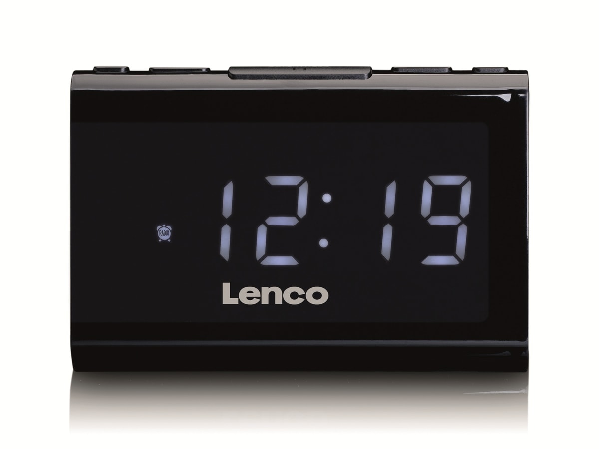 LENCO Radiowecker CR-525BK, schwarz von Lenco