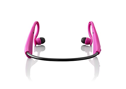 Lenco BH-100PK Rosa Farbe Bluetooth Headset von Lenco