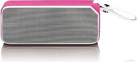 Lenco BT-191 - Lautsprecher - tragbar - kabellos - Bluetooth - 7 Watt - pink von Lenco