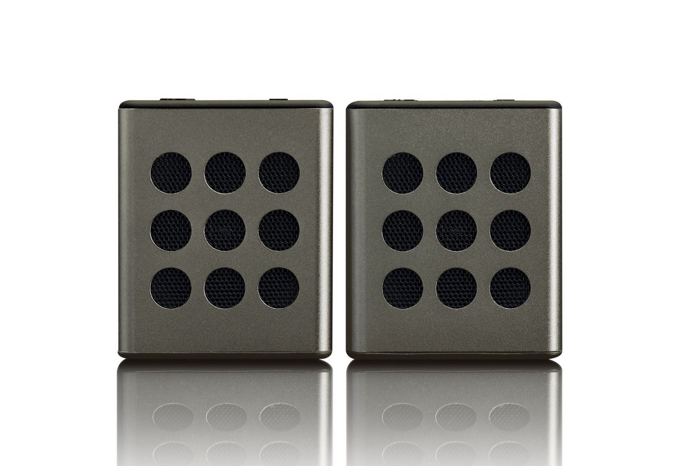 Lenco BTP-200BK Bluetooth-Lautsprecher (5 W, Bluetooth-Speaker, 8h Akkulaufzeit, AUX, USB, Raumfüllender Klang) von Lenco
