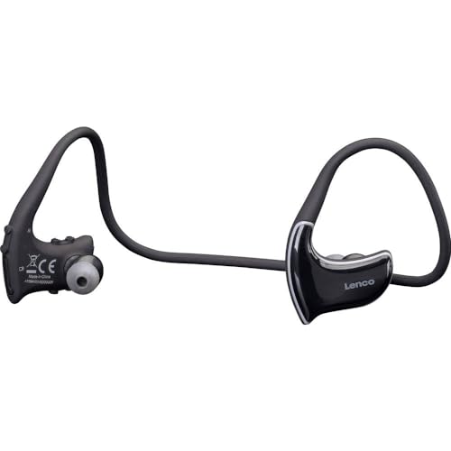 Lenco BTX-750 Bluetooth-Sportkopfhörer - mit 8GB MP3-Player - Bluetooth 5.0 - IPX4 Spritzwassergeschützt - Micro SD-Kartenleser - schwarz Lenco BTX-750 Bluetooth-Sportkopfhörer - mit 8GB MP3-Player - Bluetooth 5.0 - IPX4 Spritzwassergeschützt - Micro SD-Kartenleser - schwarz von Lenco
