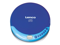 Lenco CD-011, 190 g, Blau, Tragbarer CD-Player von Lenco