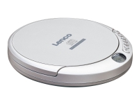 Lenco CD-201, 313 g, Silber, Tragbarer CD-Player von Lenco