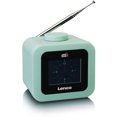 Lenco CR-620 FM-/DAB+ Radiowecker, Grün von Lenco