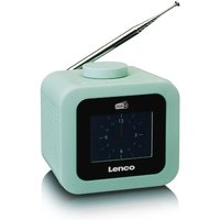 Lenco CR-620 FM-/DAB+ Radiowecker, Grün von Lenco