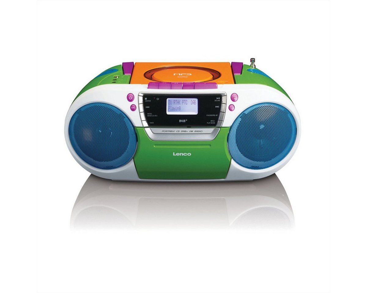 Lenco DAB+ Kinder Radio SCD-681 Digitalradio (DAB) (Bunt) von Lenco