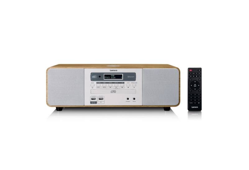 Lenco DAR-251WDWH UKW-Radio (DAB+,FM, 20 W) von Lenco