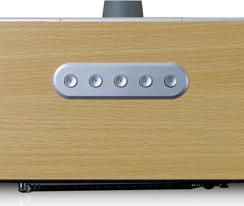 Lenco DIR-141WD Radio Internet Digital Holz (DIR141WO) von Lenco