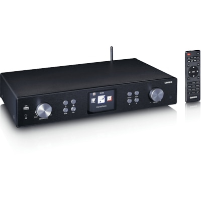 Lenco DIR-250BK Internetradio mit DAB+, Bluetooth, WLAN, Schwarz von Lenco