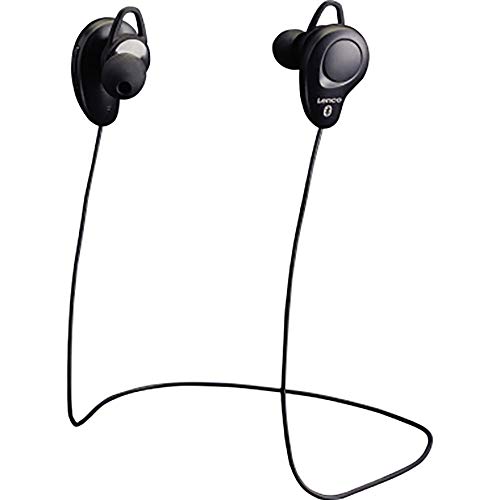Lenco EPB-015 - kabellose Bluetooth Kopfhörer - In-Ear-Kopfhörer - mit Mikrofon - integrierter Akku mit 110mAh - 12,6 g leicht - schwarz Lenco EPB-015 - kabellose Bluetooth Kopfhörer - In-Ear-Kopfhörer - mit Mikrofon - integrierter Akku mit 110mAh - 12,6 g leicht - schwarz von Lenco