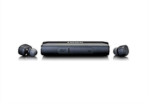 Lenco Epb-440 Bluetooth Kopfhörer - True Wireless In-Ear Kopfhörer mit Lade-Etui 850mAh - 4 Stunden Spielzeit - IP67 wasserdicht - Bluetooth V4.2 - Sport Ohrhörer Lenco Epb-440 Bluetooth Kopfhörer - True Wireless In-Ear Kopfhörer mit Lade-Etui 850mAh - 4 Stunden Spielzeit - IP67 wasserdicht - Bluetooth V4.2 - Sport Ohrhörer von Lenco