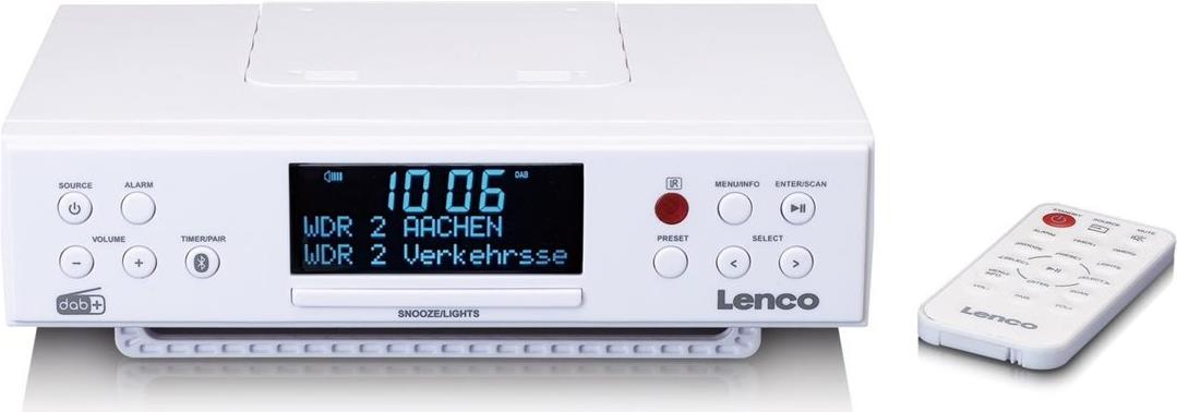 Lenco KCR-190 weiß (KCR190WH) von Lenco