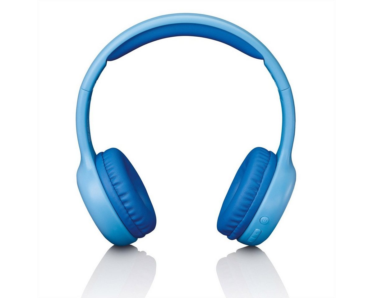 Lenco Kids Kopfhörer HPB-110 PC-Headset (On Ear Kopfhörer, Blau) von Lenco