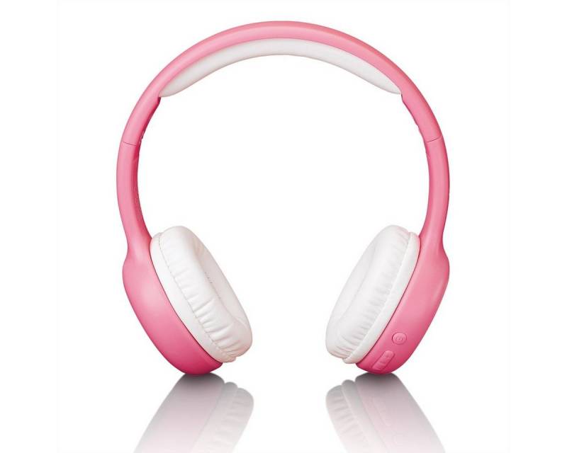 Lenco Kids Kopfhörer HPB-110 PC-Headset (On Ear Kopfhörer, Pink) von Lenco