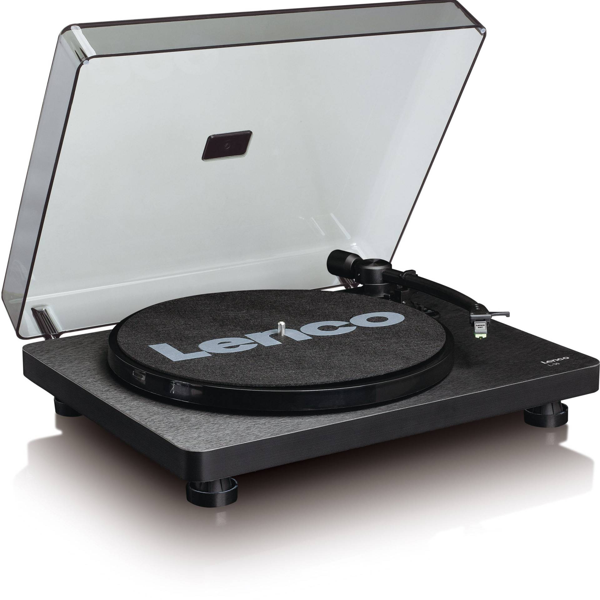 Lenco L-30 Black USB record player von Lenco