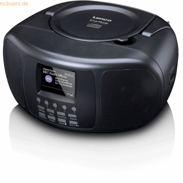 Lenco LENCO SCD-6000 Boombox-Internetradio mit DAB+/FM-Radio und BT von Lenco