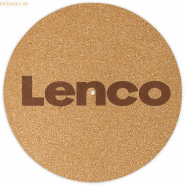Lenco LENCO TTA-030CO Korkmatte für Plattenspieler beige von Lenco