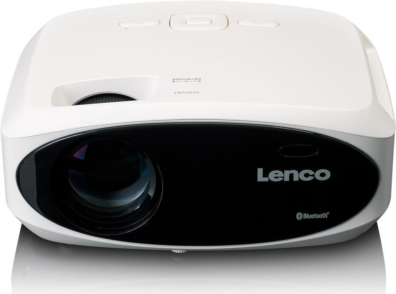 Lenco LPJ-900WH FullHD LCD Projektor HDMI USB und SD (LPJ-900WH) von Lenco