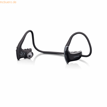 Lenco LENCO BTX-750BK Wasserdichtes Bluetooth-Headset, schwarz von Lenco
