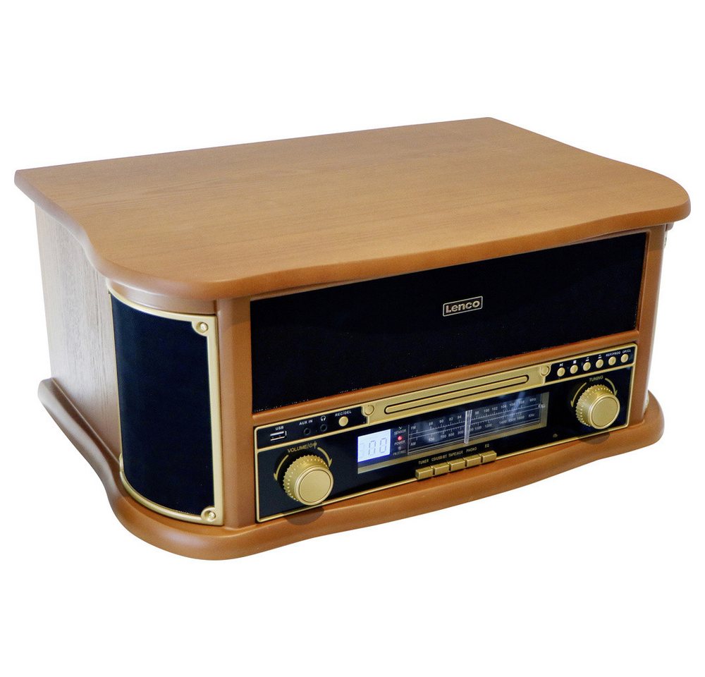 Lenco Lenco Classic Phono TCD-2551WD - Holz-Plattenspieler im Retro-Design m Plattenspieler Lenco Lenco Classic Phono TCD-2551WD - Holz-Plattenspieler im Retro-Design m Plattenspieler von Lenco