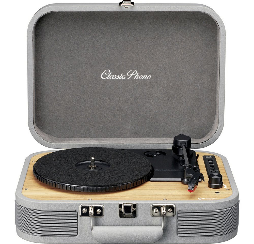 Lenco Lenco Classic Phono TT-116BK - Retro Plattenspieler mit Bluetooth Plat Plattenspieler von Lenco