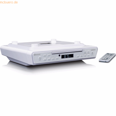 Lenco Lenco KCR-150 Küchenradio mit CD-Player (Weiß) von Lenco