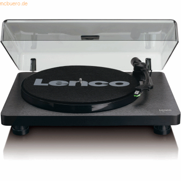 Lenco Lenco L-30BK Plattenspieler mit AutoStop, PC-Codierung Schwarz von Lenco