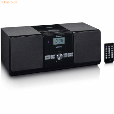 Lenco Lenco MC-030BK Mikro-Set mit CD/ MP3-Player von Lenco