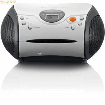 Lenco Lenco SCD-24 Stereo UKW-Radio mit CD-Player (Weiß/Schwarz) von Lenco