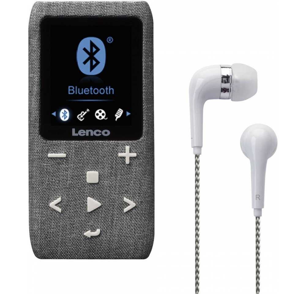 Lenco Lenco Xemio-861 Grau MP3-Player MP3-Player (Bluetooth 4.2) von Lenco