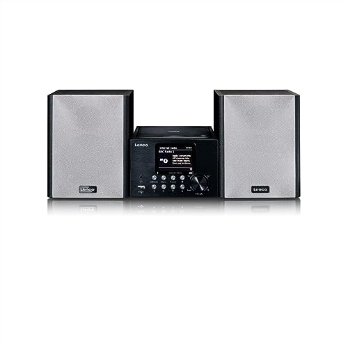 Lenco MC-250 Kompaktanlage mit WLAN Internetradio - Digitalradio mit DAB+ und Wi-Fi - FM Radio - CD von Lenco