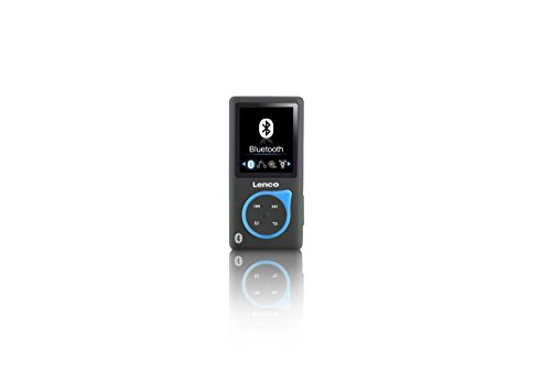 Lenco MP3-Player Xemio-768 - MP3/MP4-Player, 8 Gb Micro SD-Karte Inklusive In-Ear Kopfhörer und Bluetooth- blau von Lenco