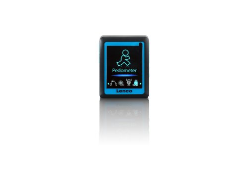 Lenco MP4-Player Podo-152 integriertem Schrittzähler 4,6 cm LCD-Bildschirm, 4GB interne Speicher, SD-Kartenslot, USB - blau von Lenco