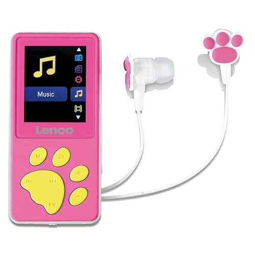 Lenco MP4-Player Xemio-560 MP4-Player 8GB Speicher LCD-Bildschirm pink von Lenco