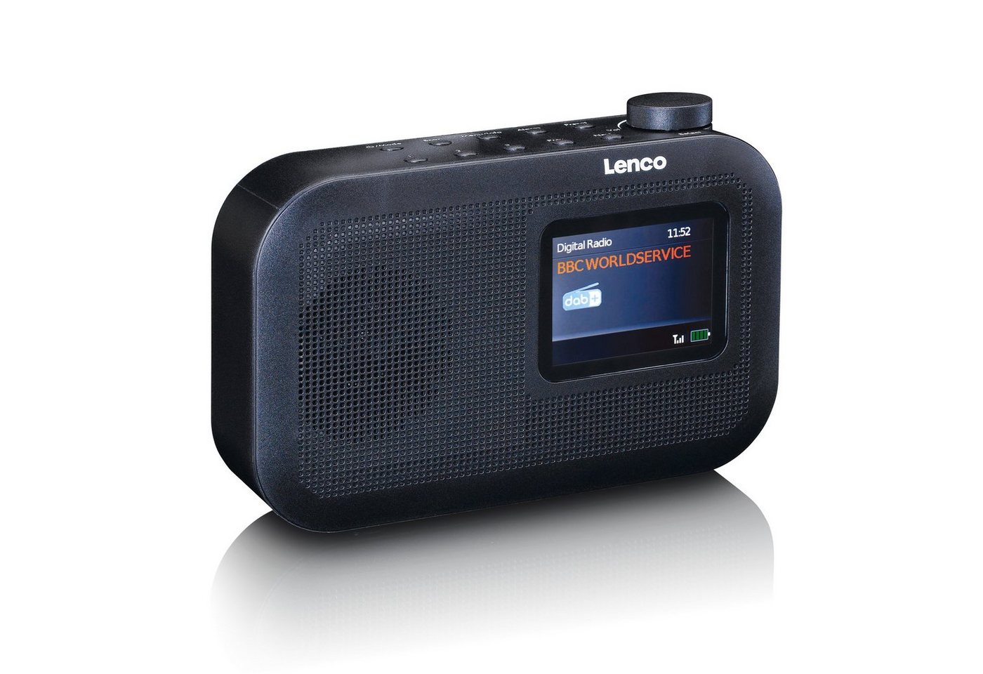 Lenco PDR-026BK - DAB+ Taschenradio Digitalradio (DAB) (Digitalradio (DAB) von Lenco