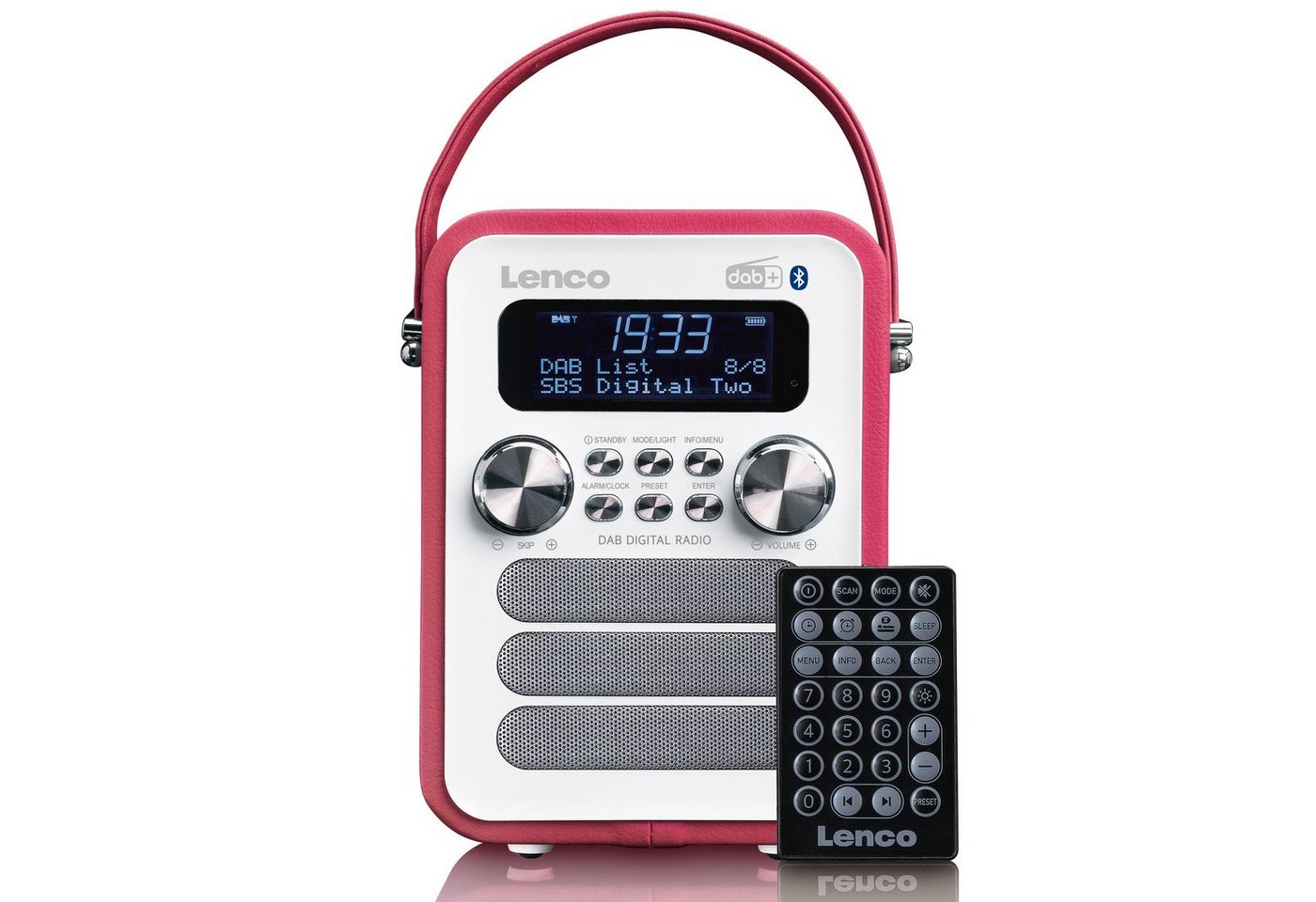 Lenco PDR-051 Digitalradio (DAB) (Digitalradio (DAB), FM-Tuner mit RDS, 4 W) von Lenco
