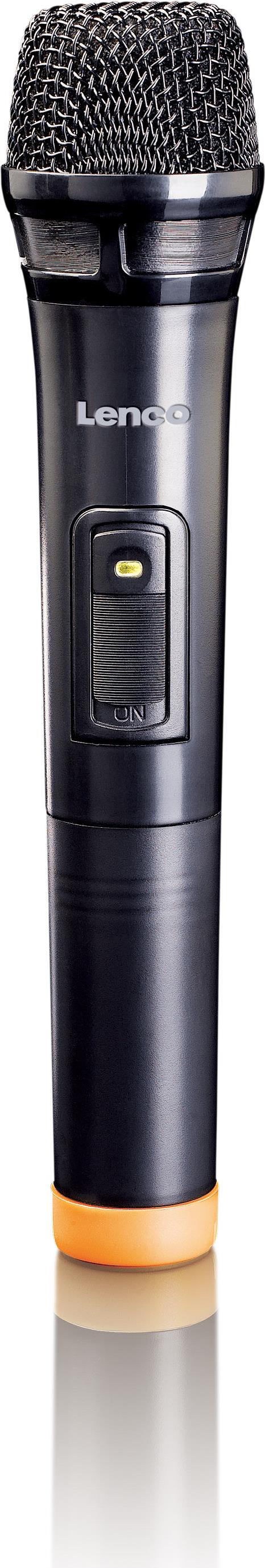 Lenco PMX-250 - Lautsprecher - für PA-System - kabellos - Bluetooth - 200 Watt - dreiweg - Schwarz (PMX250) von Lenco