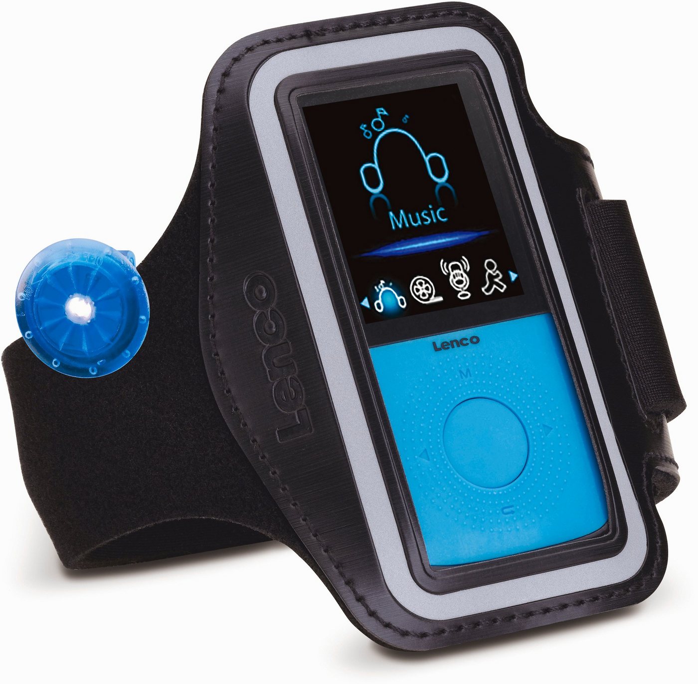 Lenco PODO-153 MP3 Player mit integriertem Schrittzähler MP3-Player Lenco PODO-153 MP3 Player mit integriertem Schrittzähler MP3-Player von Lenco