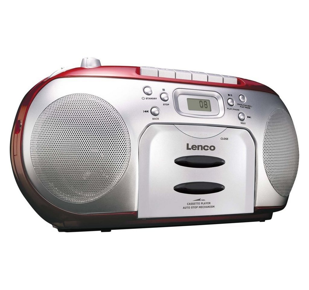 Lenco Radio/CD/Kassetten-Player SCD-420 RED Radio Lenco Radio/CD/Kassetten-Player SCD-420 RED Radio von Lenco