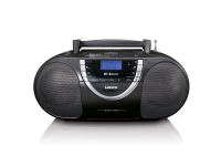 Lenco SCD-600, 1,89 kg, Schwarz, Silber, Persönlicher CD-Player von Lenco